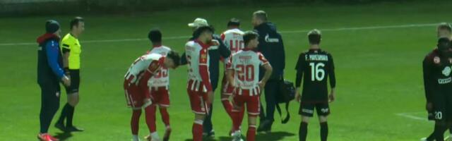 Šta se ovde desilo? Luka Zarić pao kao pokošen, lekari utrčali na teren