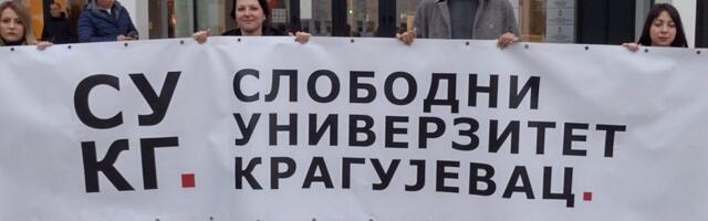 Univerzitet je mesto slobode, a ne memljiva kancelarija ovog nakaradnog režima: Slobodni univerzitet Kragujevac podržao koleginicu Kleut