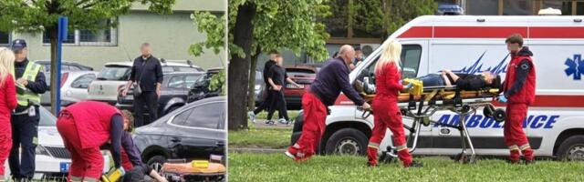 Teška saobraćajna nezgoda u Novom Sadu: Muškarac pokošen na pešačkom (FOTO)