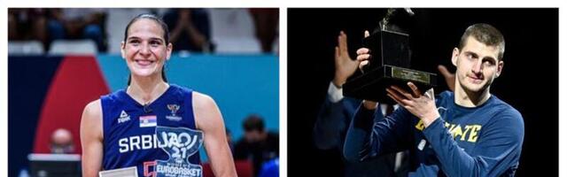 Sonja Vasić i Nikola Jokić najbolji u Srbiji u 2021. godini