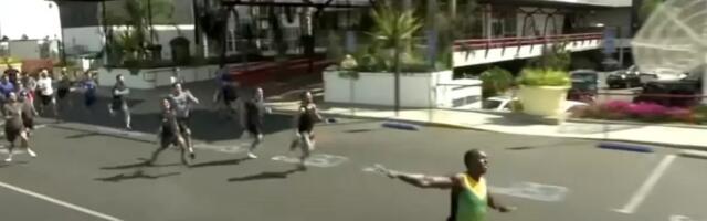 Neverovatni snimak prikazuje razliku između Jusejna Bolta i običnih ljudi na trci