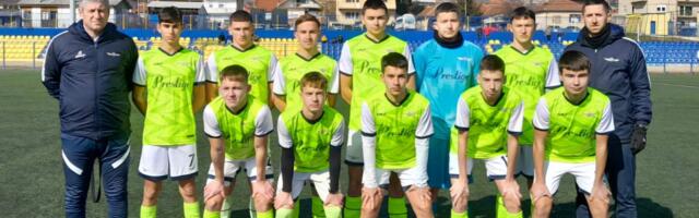 Mladi vranjski fudbaleri bolji od vršnjaka iz Makedonije: Prestiž - Teteks 2:1