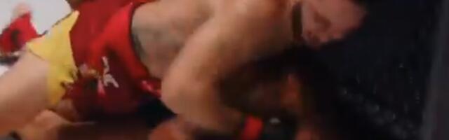 Ovako je Miloš Janičić tehničkim nokautom pobedio UFC legendu /VIDEO/