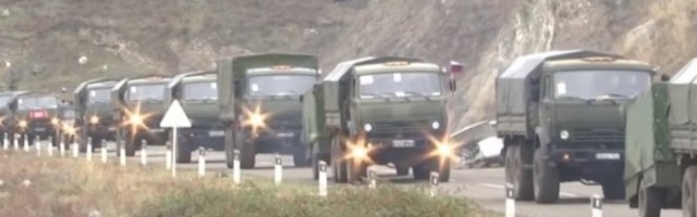 SVEVIDEĆE OKO ĆE ŠTITITI JERMENE! EVo šta su sve Rusi dopremili od tehnike u Karabahu! (VIDEO)