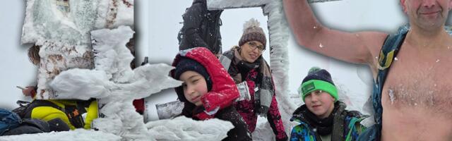 Božićni uspon na Rtanj okupio planinare: Mali Vojin sa samo 8 godina osvojio vrh, ovako je to izgledalo