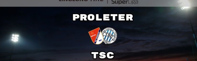 UŽIVO: Proleter - TSC 0:1