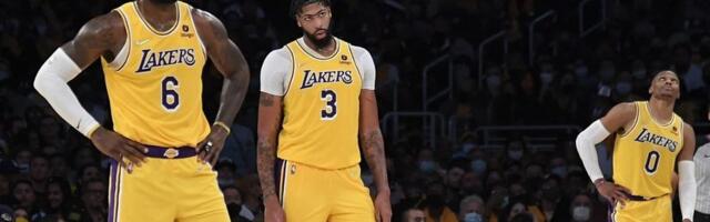Istorijski brodolom Lejkersa: Lebron Džejms, Entoni Dejvis i Rasel Vestbruk bez plej-ofa