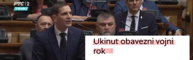 Gde ti je obraz? Ukinuo obavezni vojni rok, a napada Vučića zato što ga još nije vratio!
