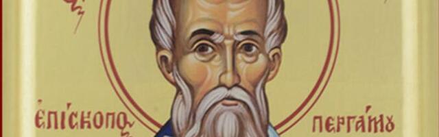 DANAS SE SVI VERNICI MOLE ZA IZLEČENJE BOLESTI Crkva slavi sveštenomučeniku Antipa