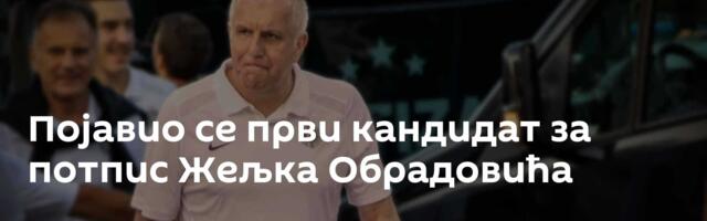 Појавио се први кандидат за потпис Жељка Обрадовића