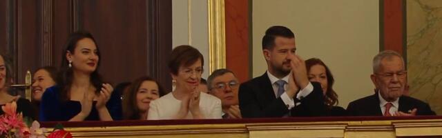 Jakov Milatović na novogodišnjem koncertu Bečke filharmonije