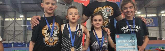 Tri zlata stigla u Leskovac