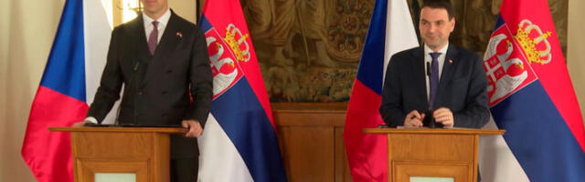 Ђурић окончао успешну посету Прагу уз историјску поруку чешког колеге