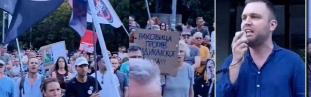 Ljudi, da li je ovo moguće? Na blokaderskom skupu govorio silovatelj - ovakvi bi da nam vode državu?! (VIDEO)
