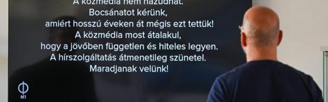 „Lagali su i danju i noću“: Crn ekran i izvinjenje na Orbanovoj propagandnoj televiziji