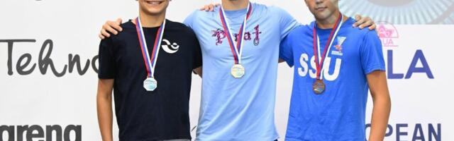 Dve srebrne medalje za Lazara Marinkovića iz PK Dubočica na takmičenju u Futogu