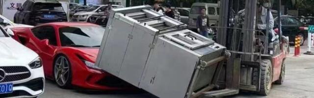 Ako mislite da imate loš dan na poslu setite se ovog viljuškariste iz Kine