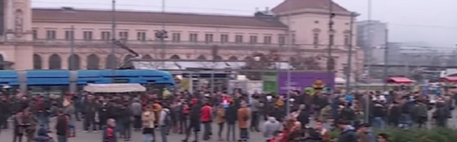 PROTEST U ZAGREBU "Tražimo ukidanje Nacionalnog štaba"