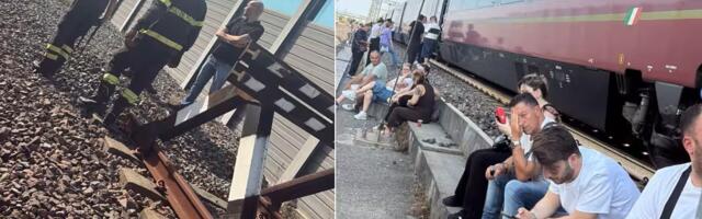 Pakao u Italiji: 300 putnika zarobljeno na 42 stepena u vozu