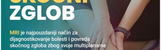 Magnetna rezonanca (MR) – Neinvazivni dijagnostički alat za otkrivanje mišićno-skeletnih bolesti skočnog zgloba i stopala