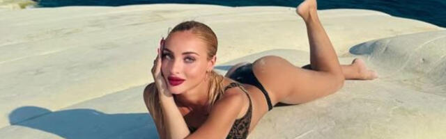 Tanja u čipkastim čarapama! Nije to ništa! Voditeljka u raznim pozama: sevaju minići, tanga kupaći... (FOTO)