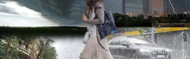 OVDE ĆE UDAR OLUJE BITI NAJJAČI! Nevreme krenulo munjevitom brzinom ka Beogradu - evo gde će biti najkritičnije!