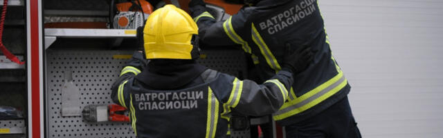 Veliki požar u Kotežu: Dim prekrio naselje