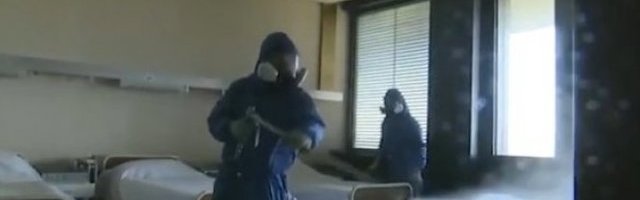 RUSI JOŠ JEDNOM PRITRČALI U POMOĆ! Vojni timovi prijateljske Rusije dezinfikovali ceo VMA u Beogradu! (Video)