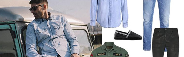 Top Denim komadi za sezonu 2021 – Košarkaš Nino Čelebić u Replay outfitu