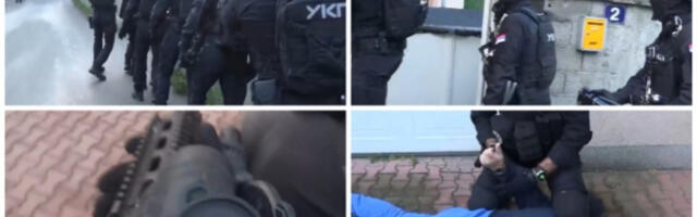 LISICE NA RUKE I ZAPOSLENIMA U MINISTARSTVIMA Pogledajte snimak filmske akcije srpske policije (VIDEO)