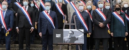 U Francuskoj nacionalno odavanje pošte ubijenom nastavniku istorije