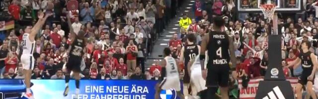 ČUDO U MINHENU: Efes nadoknadio 16 poena minusa i trojkom uz zvuk sirene pobedio Bajern