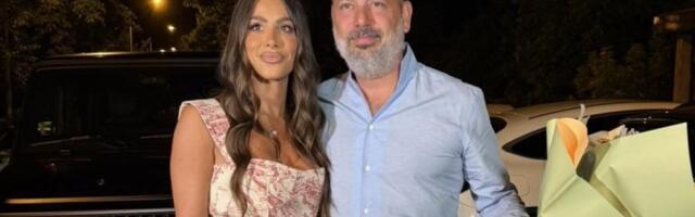 Branko Babić s ženom u provodu! Lepa Milica oduševila Beograđane - Svi komentarišu ovo (VIDEO)