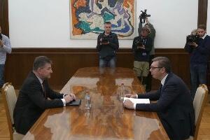 Лајчак: Сa Вучићем о наставку дијалога и повратку Срба у институције у Приштини