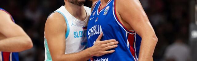 (POLUVREME) STRAŠNA SRBIJA KAO DA NEMA PROTIVNIKA: Koš rivala potpuno zatrpan od strane Orlova!