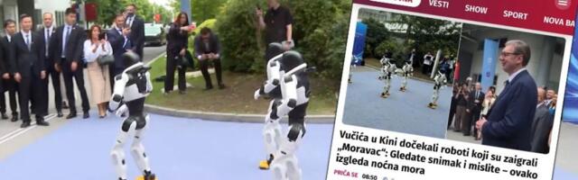 Skandal na Novoj S - Niko ne mrzi Srbiju kao blokaderski mediji: Pogledajte šta su objavili o robotima u Kini i srpskom kolu (FOTO)
