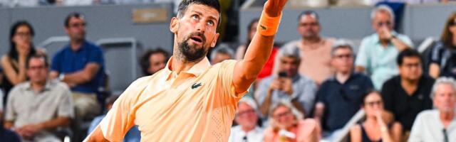 ĐOKOVIĆ – ROAJE Nervoza i priča sa boksom, a onda Novak stiže do brejka!