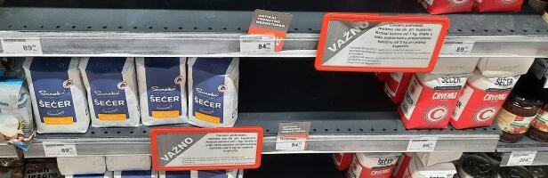 Ukinuto ograničenje cijene dugotrajnog mleka, poskupeli šećer i piletina