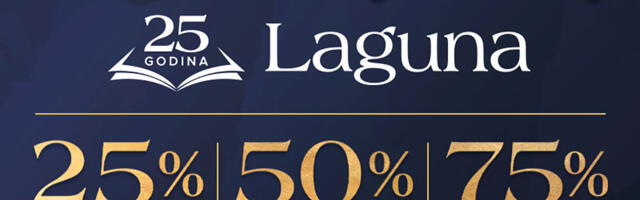 Laguninih 25 – najbolji izbor Laguninih naslova na popustu od 25%, 50% i 75%