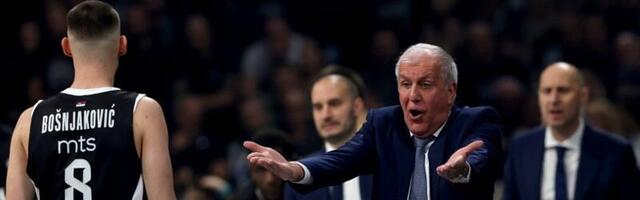 Prva reakcija Obradovića posle poraza! Trener Partizana nikad kraći