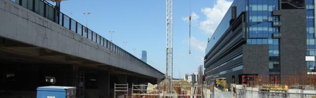 Sofronijević: Napreduju radovi na izgradnji zgrade železničke stanice na Novom Beogradu