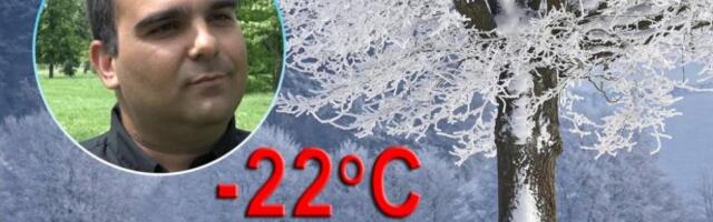 METEOROLOG ĐORĐE ĐURIĆ UPOZORAVA: Temperatura će pasti i do -22