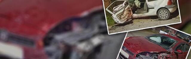 (FOTO) Stravičan sudar kod Čačka: Dve osobe teško su povređene