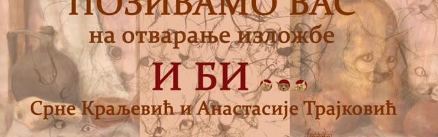 Srna i Anastasija: Otvaranje izložbe dve polaznice Likovne radionice u petak