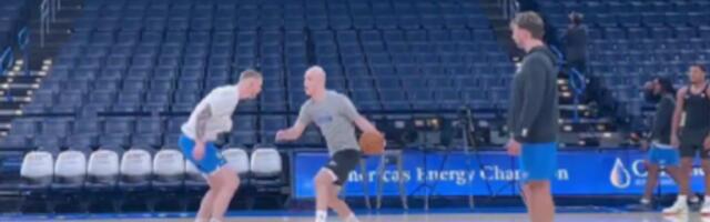 Prelepe vesti: Nikola Topić ponovo na treningu (VIDEO)