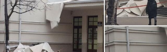 OTKRIVAMO Ovo je dovelo do urušavanja fasade zgrade Gimnazije! (FOTO)