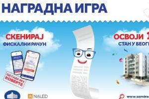 Сутра финално извлачење наградне игре "Узми рачун и победи", у игри више од сто милиона рачуна