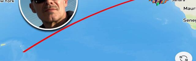 Transokeanski podvig Bate Đurića: Ubedljivo vođstvo u srcu Atlantika - još 3000 kilometara od cilja