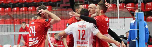 Crveni nezaustavljivi – Vojvodina pala u Kragujevcu bez osvojenog seta
