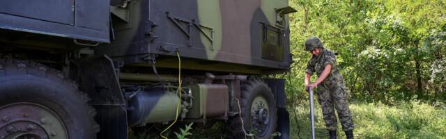 Na poligonima u Nišu taktička obuka Oklopno-izviđačkog bataljona Kopnene vojske